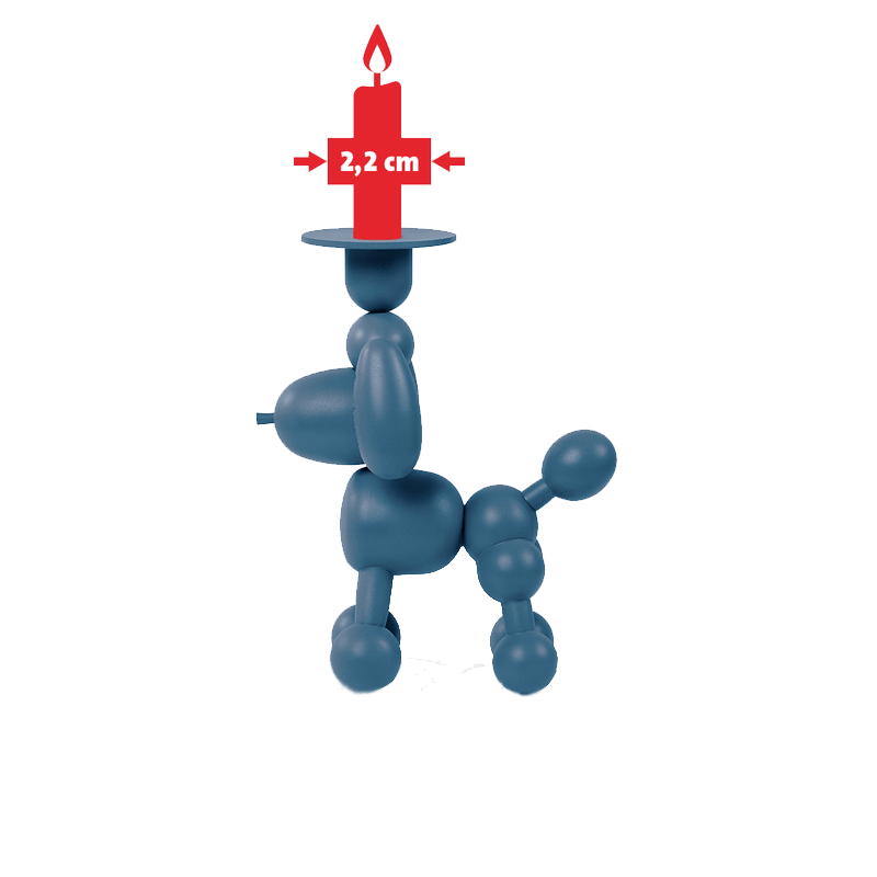 Sbam Design Can-dolly candeliere in alluminio Smaltimento dello stoccaggio