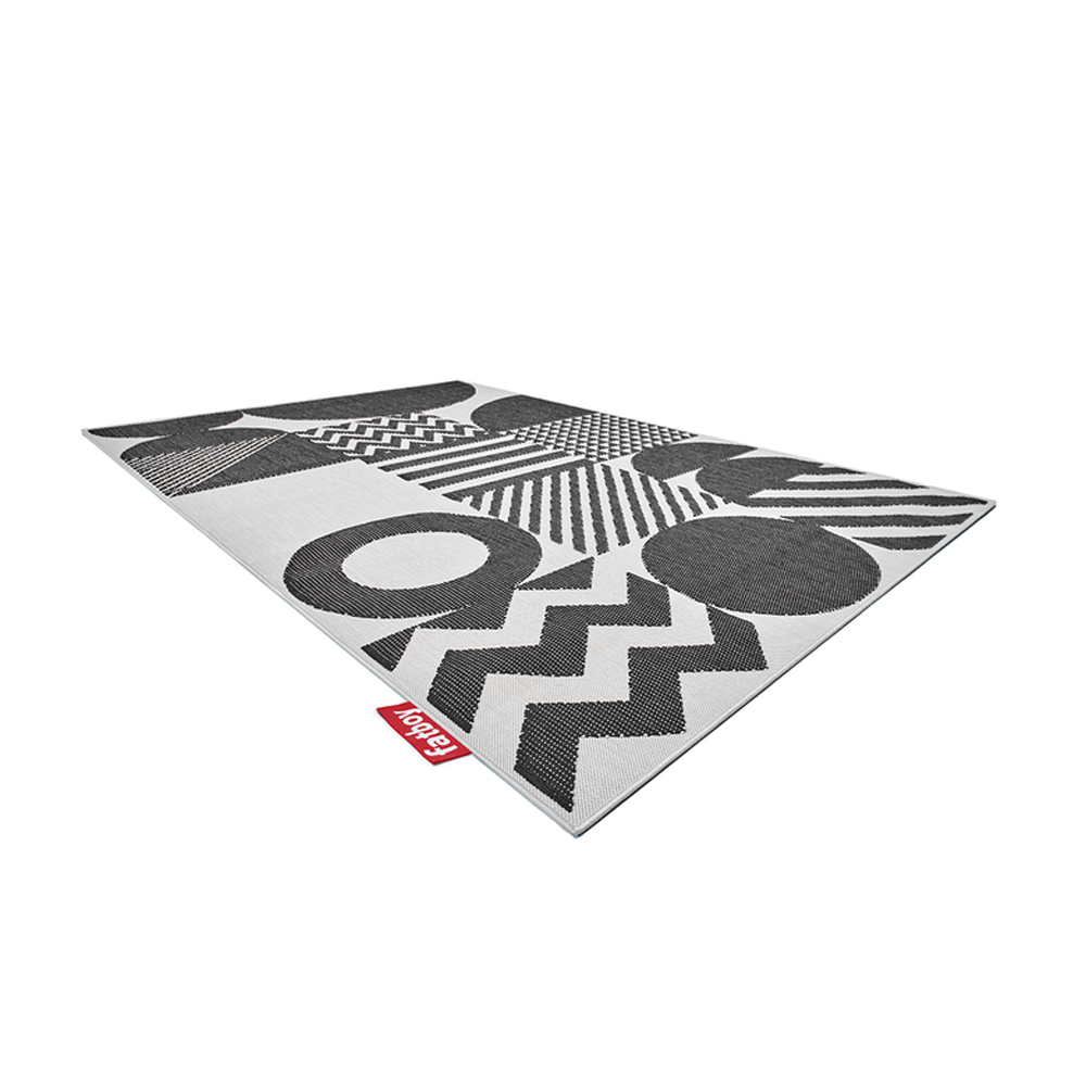 Sbam Design Tappeto per esterni geometrico nero/bianco Vendita calda