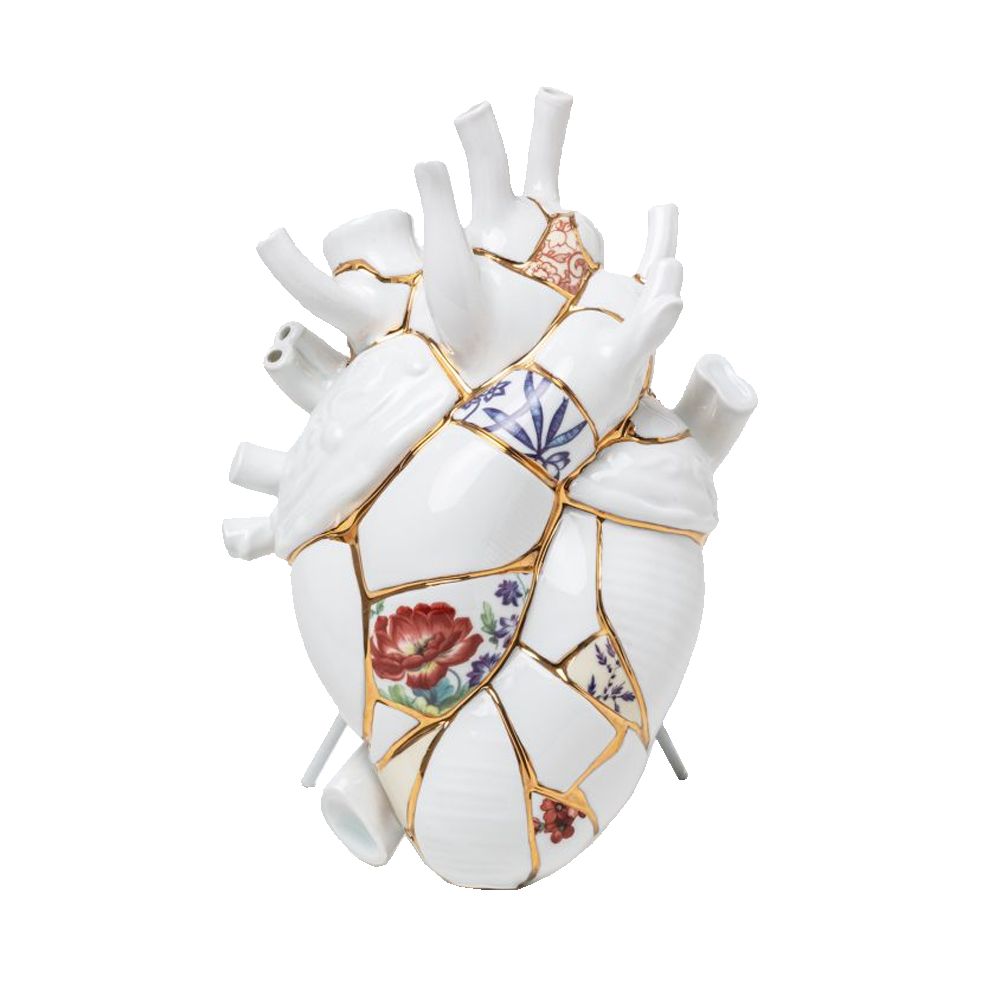 Sbam Design Vaso cuore – Love in bloom Kintsugi Nuovi prodotti