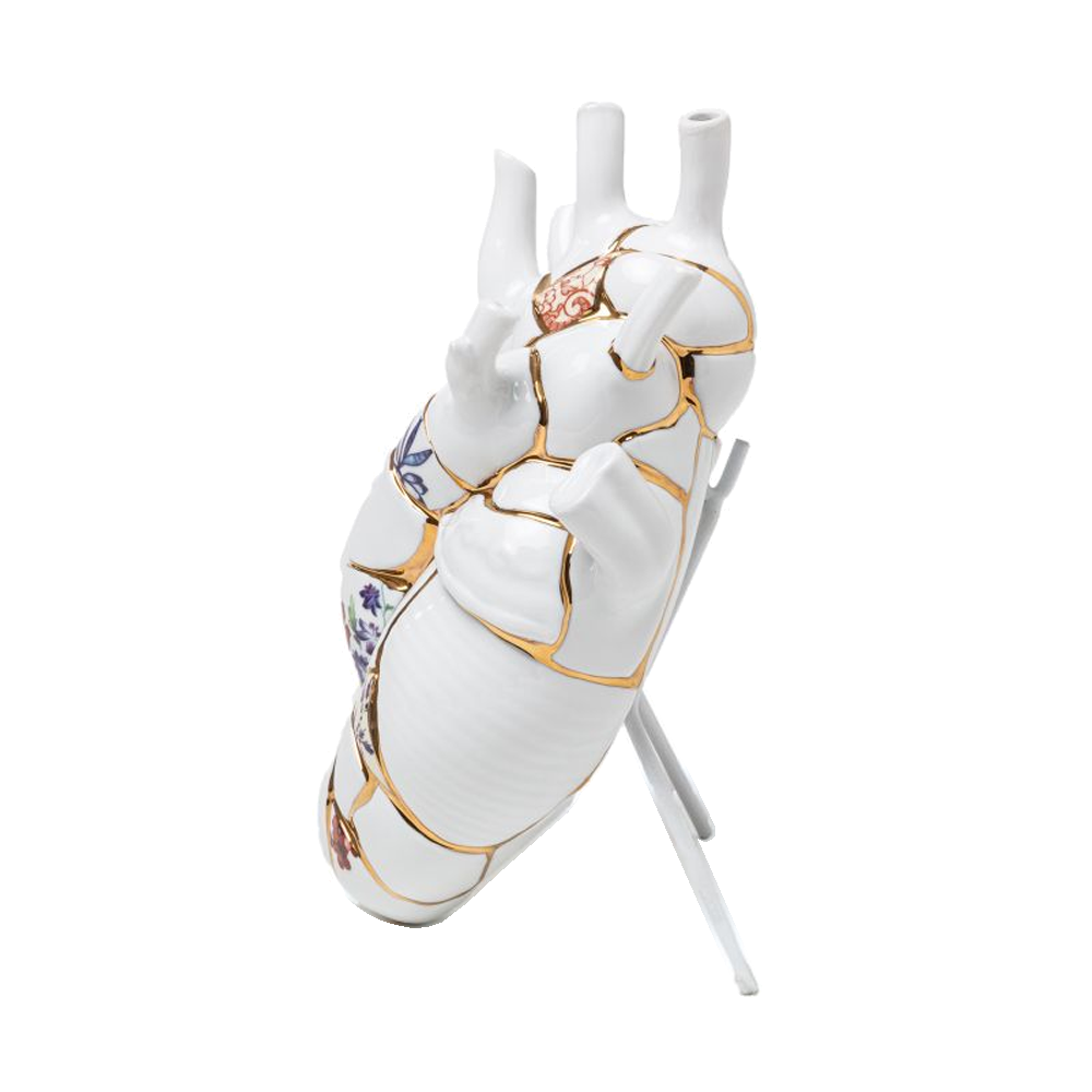 Sbam Design Vaso cuore – Love in bloom Kintsugi Nuovi prodotti