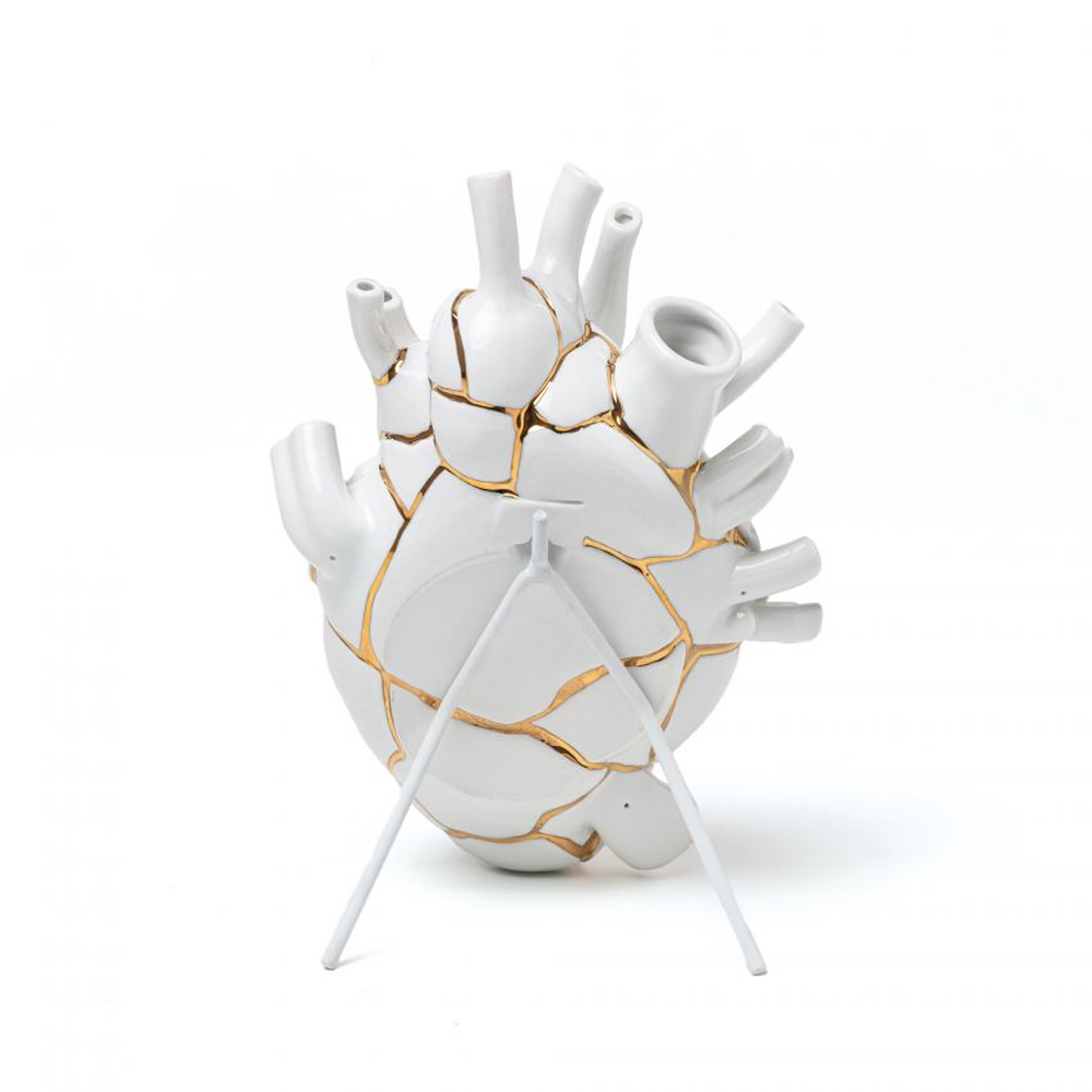 Sbam Design Vaso cuore – Love in bloom Kintsugi Nuovi prodotti