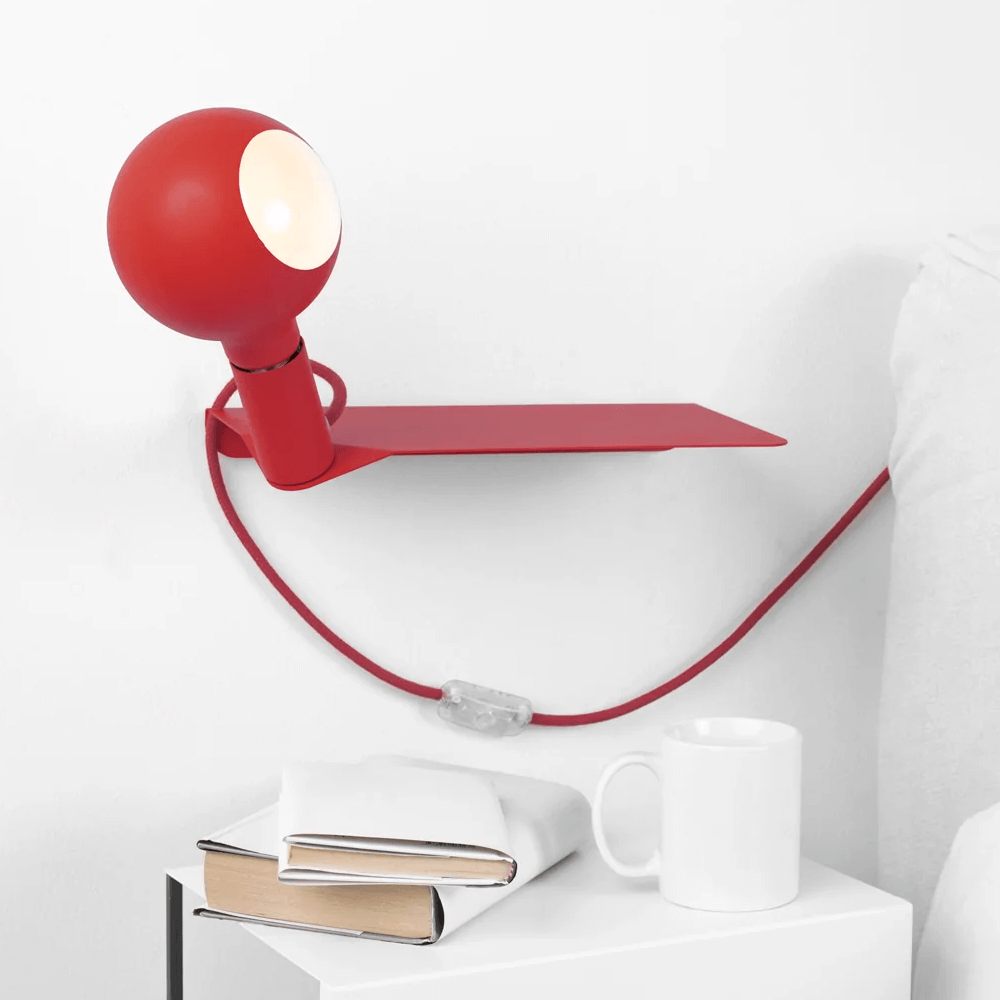 Sbam Design Mensola e porta lampada magnetico – Combo Magnetica Liquidazione