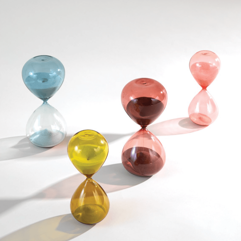 Sbam Design Clessidra di vetro 30 minuti – Peachy Ombre Prezzo basso