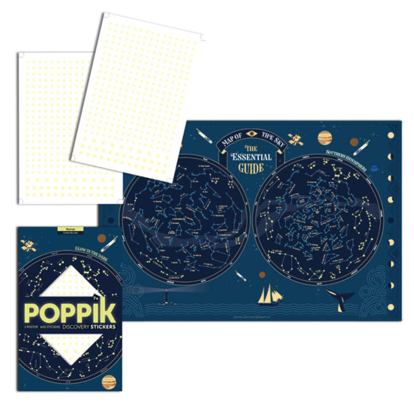 Sbam Design Poster con stickers – Mappa del cielo Offerta speciale della fabbrica