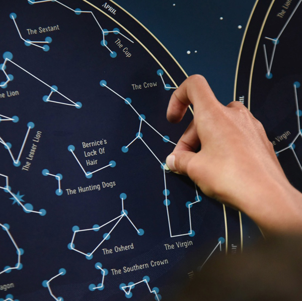 Sbam Design Poster con stickers – Mappa del cielo Offerta speciale della fabbrica
