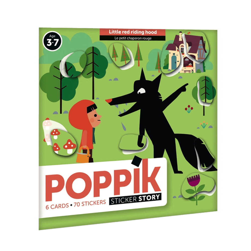Sbam Design Cards con stickers – Cappuccetto rosso Fino al 55% di sconto