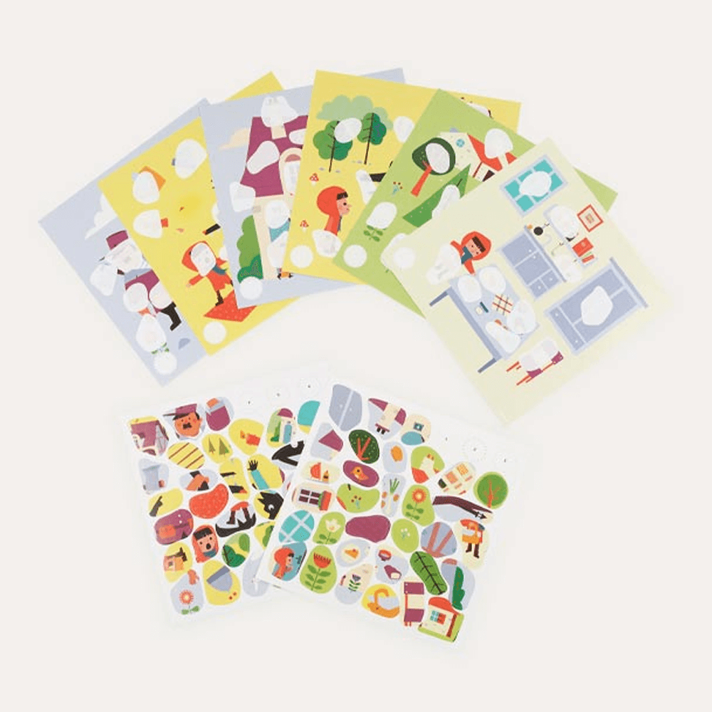 Sbam Design Cards con stickers – Cappuccetto rosso Fino al 55% di sconto