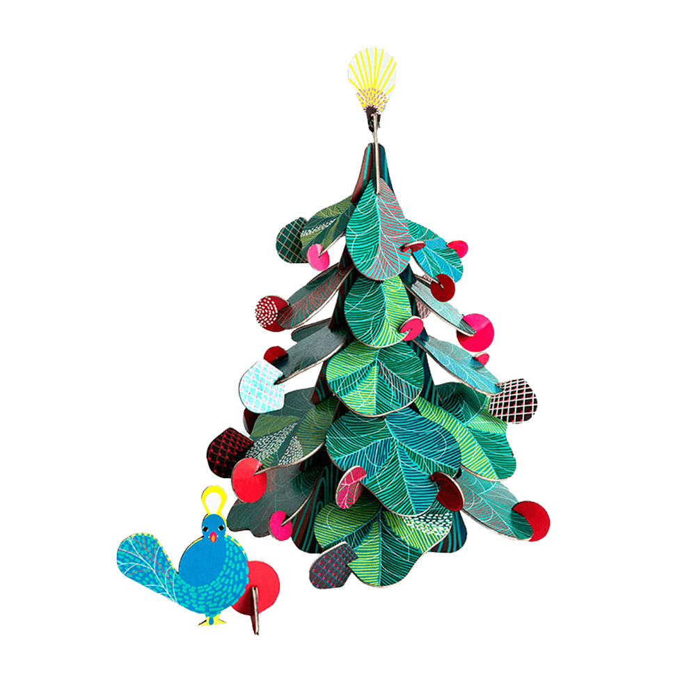 Sbam Design Alberello di Natale – da montare in cartone Discount Store per i nuovi prodotti