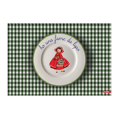 Sbam Design Tovaglietta Mangia e Impara – Verde Offerta