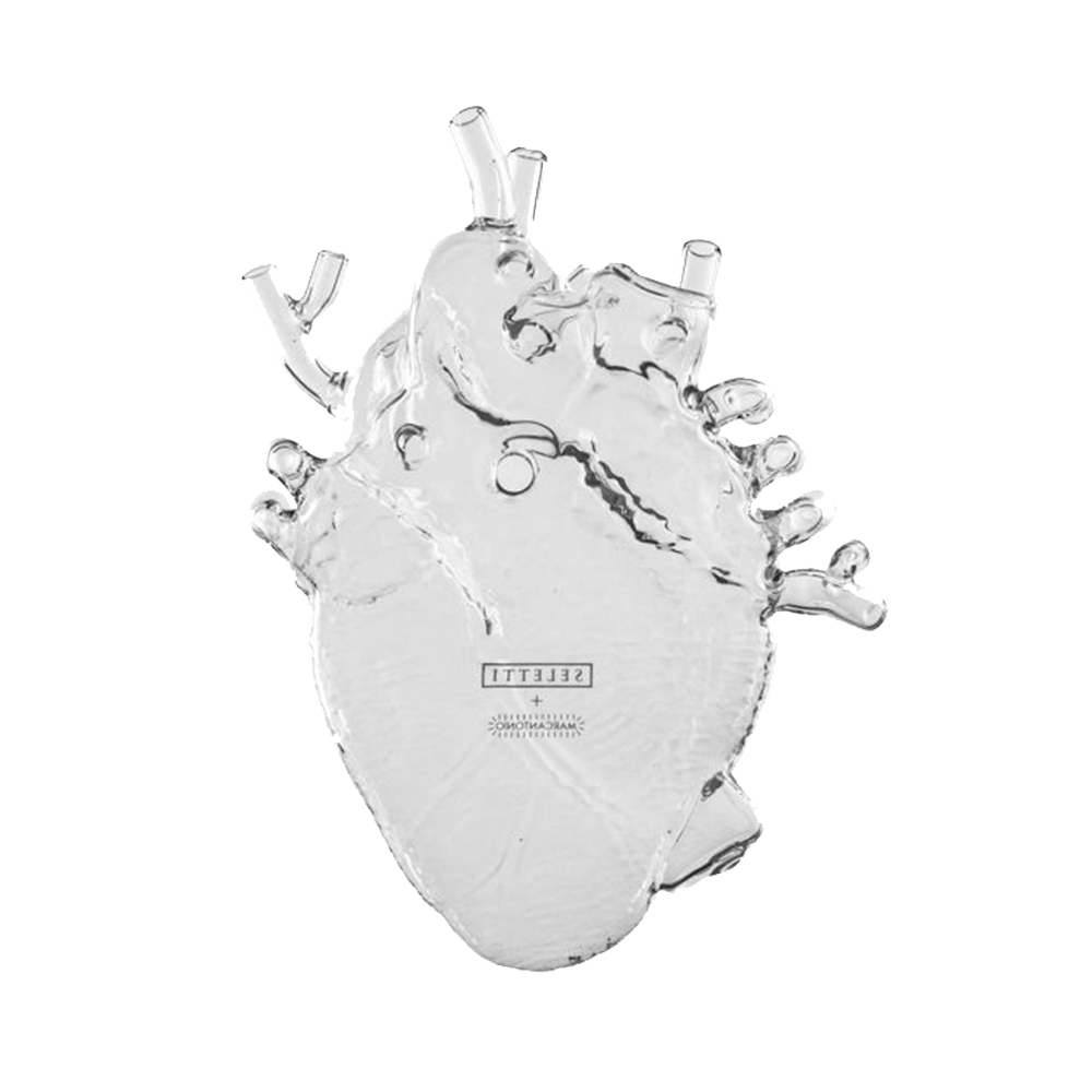Sbam Design Vaso cuore – Love in bloom Glass Negozio online di fabbrica