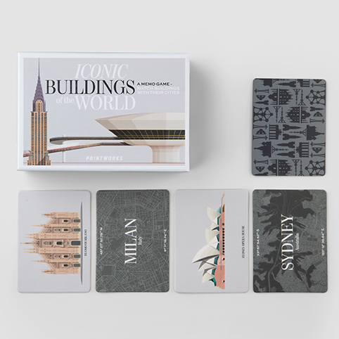 Sbam Design Memory game – Iconic Buildings Flash Sale