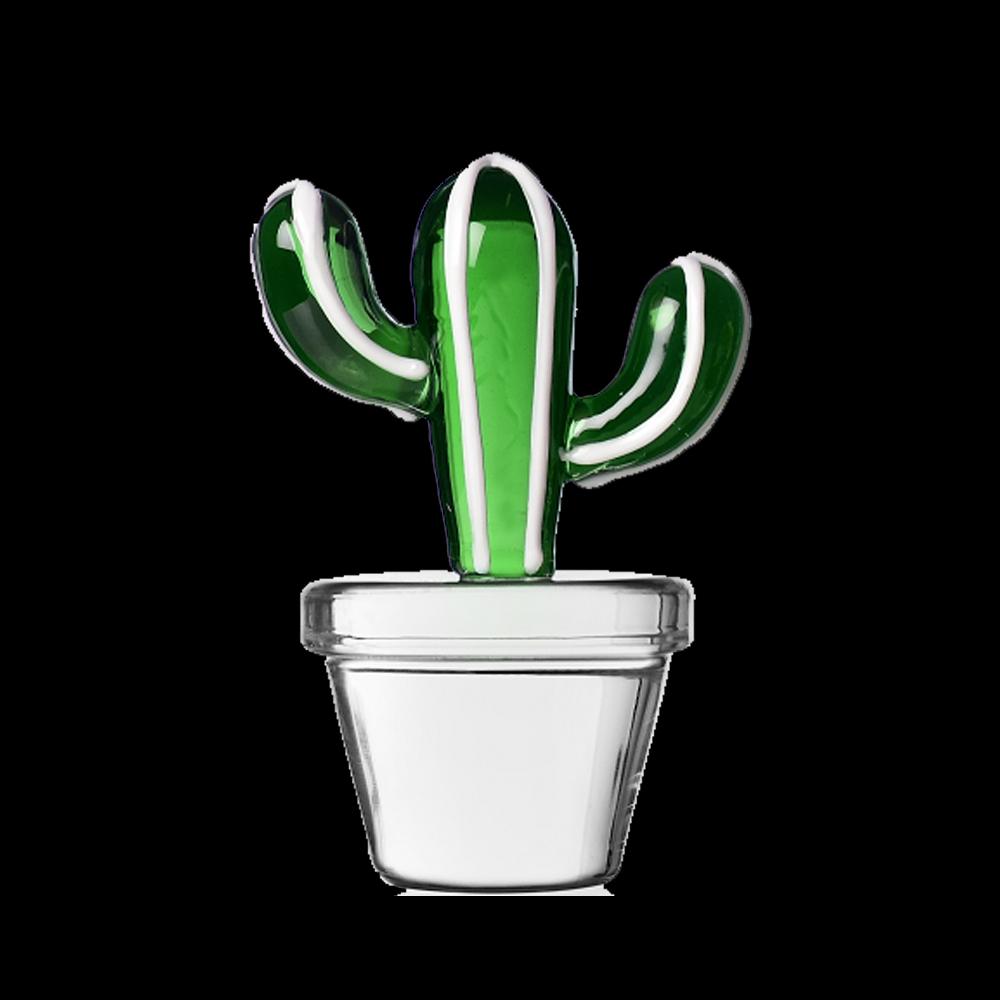 Sbam Design Fermacarte decorativo cactus di vetro Grandi sconti
