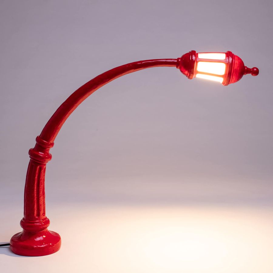 Seletti Street Lamp Desk Red Promozione Limitata