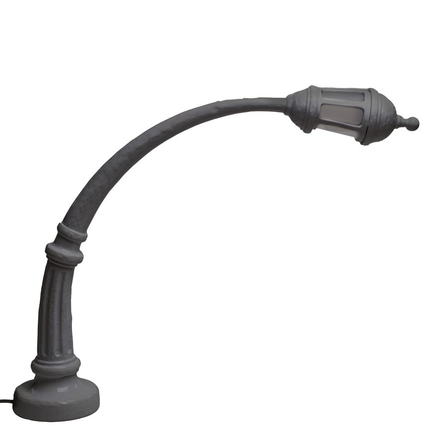 Seletti Street Lamp Desk Grey