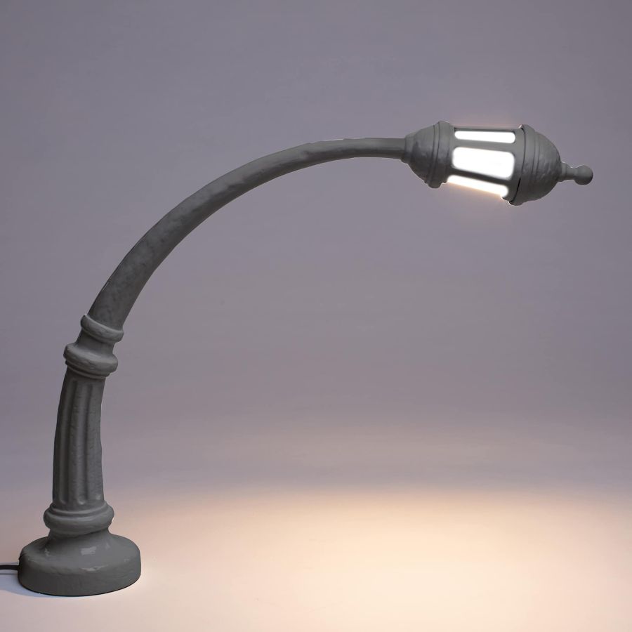 Seletti Street Lamp Desk Grey Shopping Online