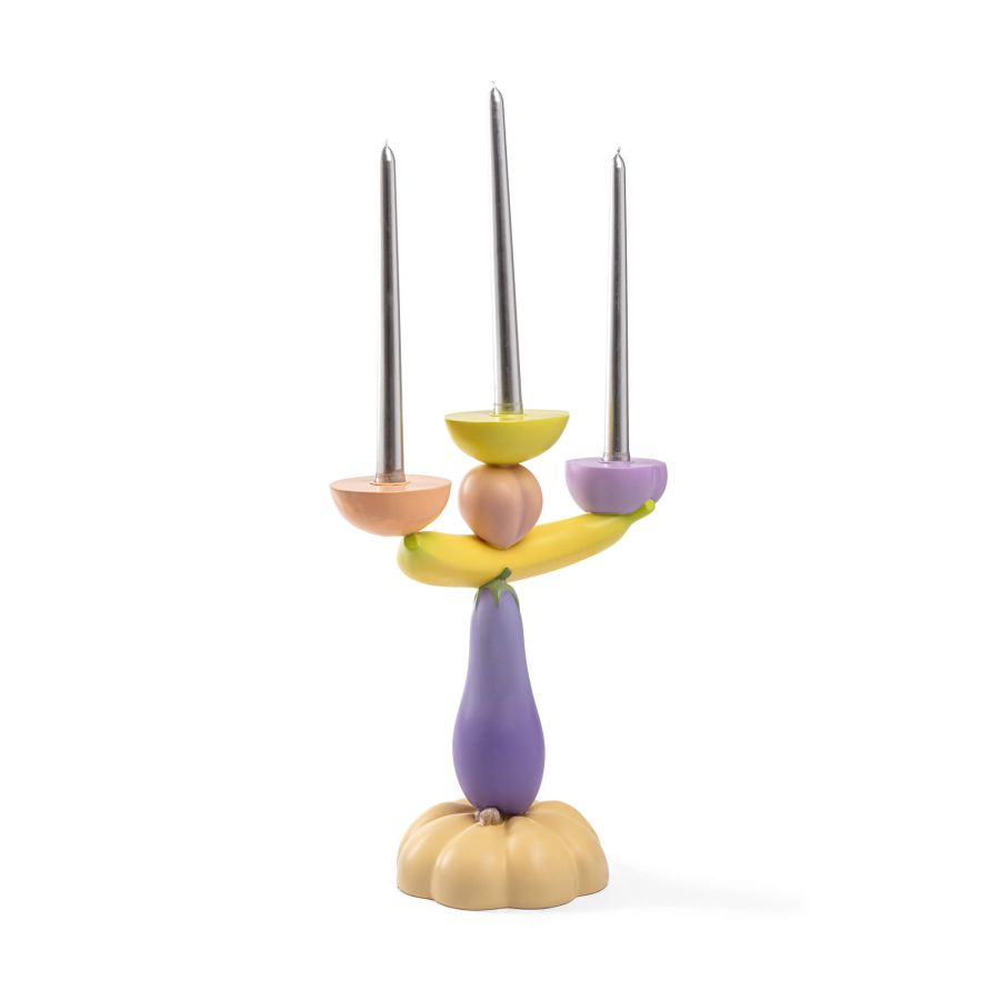 Seletti Vitamin Aubergine Candelabra Novità