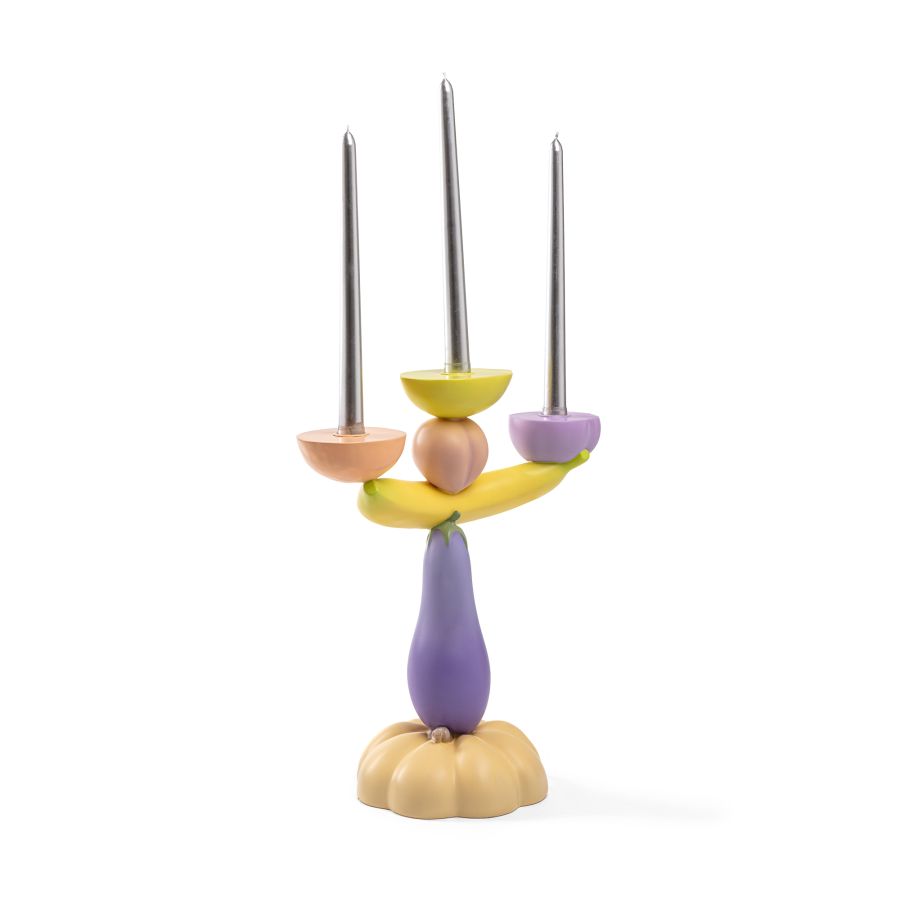 Seletti Vitamin Aubergine Candelabra Novità