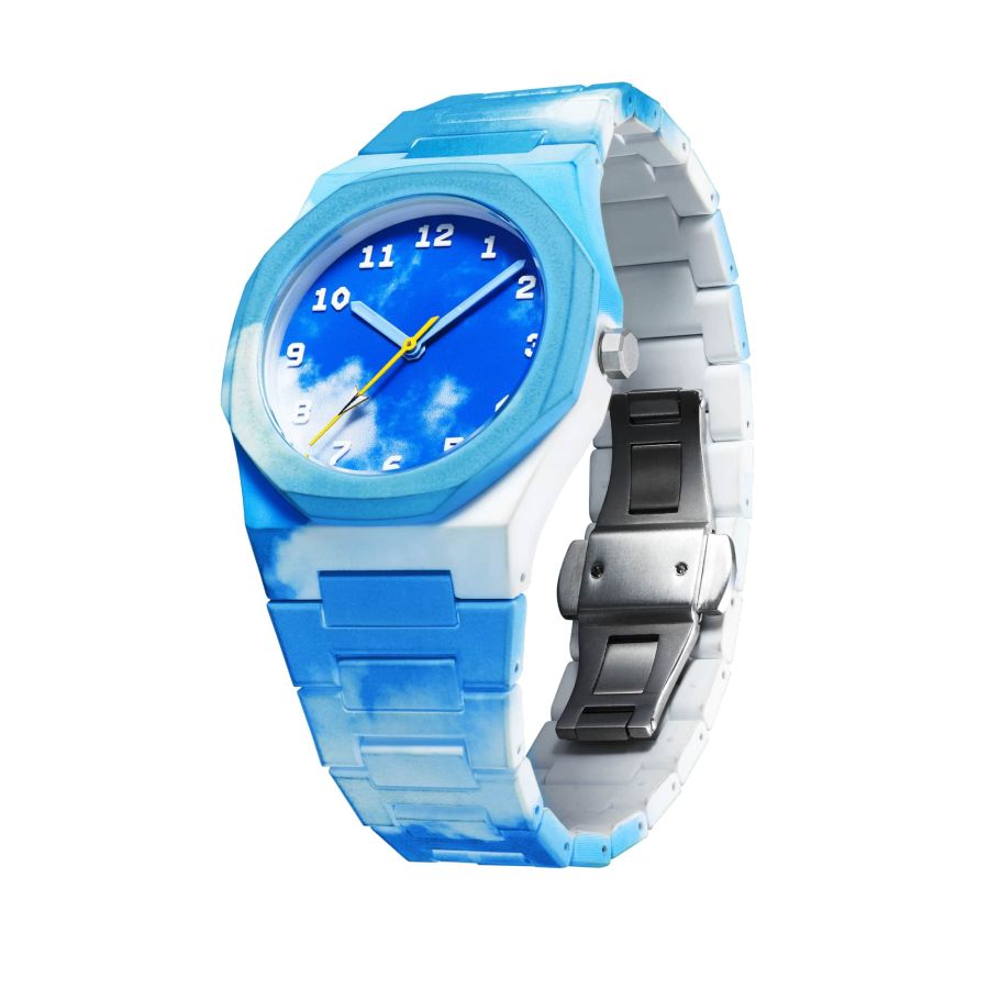 Seletti “Day & night” Set of two wrist watches and 2 porcelain decorations Qualità