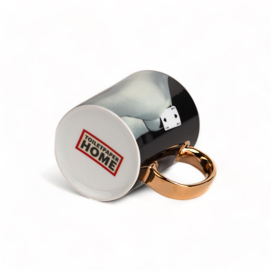 Seletti Porcelain Mug Two of Spades Consegna Veloce
