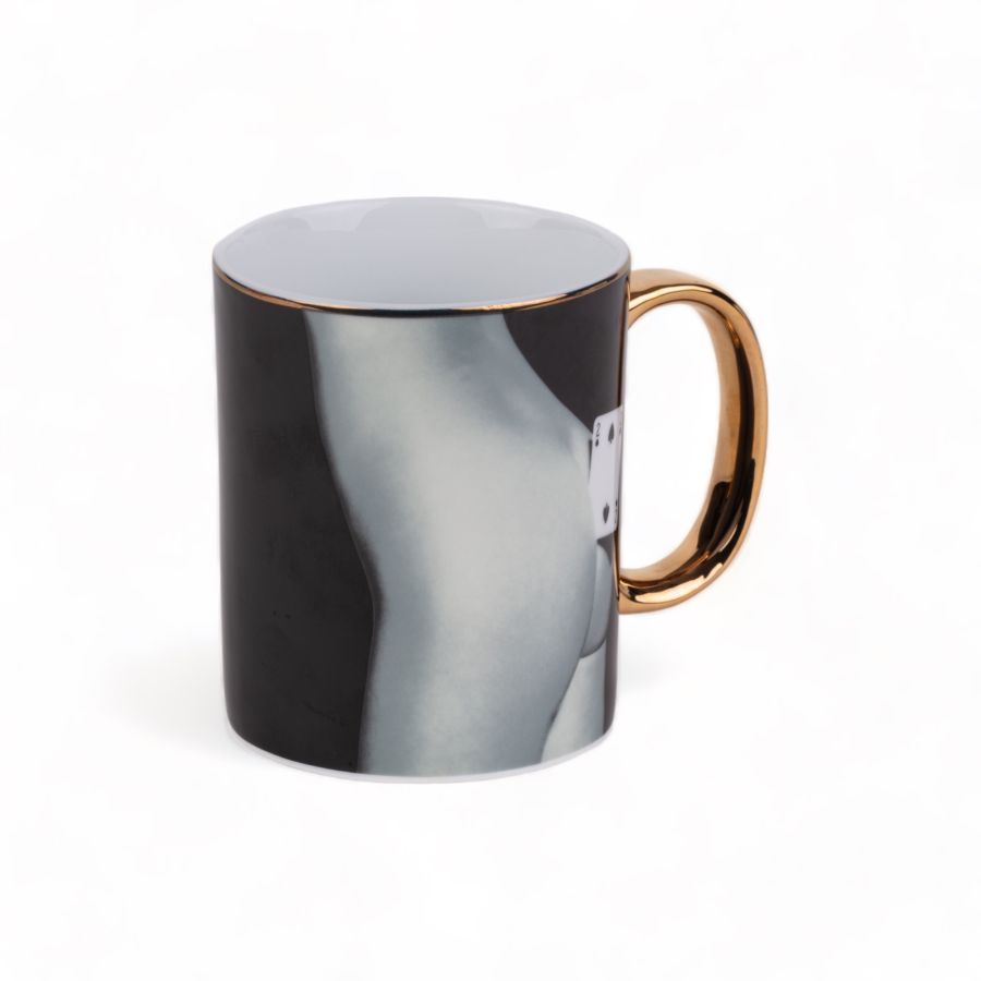 Seletti Porcelain Mug Two of Spades Consegna Veloce