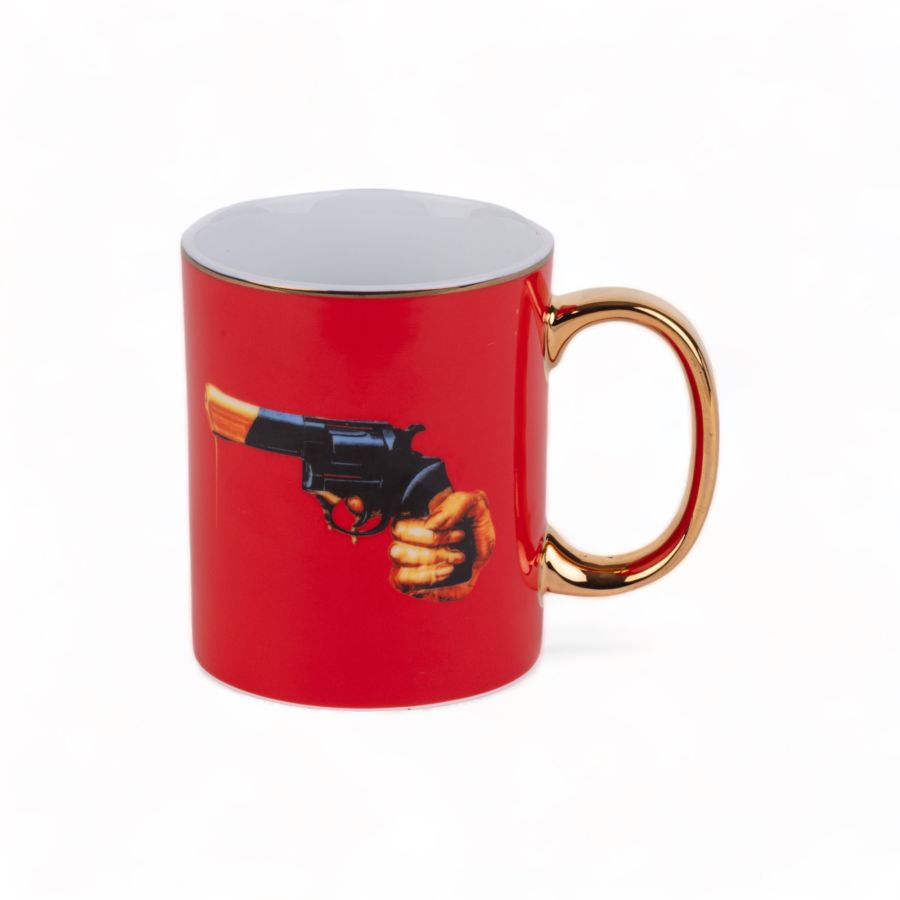 Seletti Porcelain Mug Revolver Shopping Online