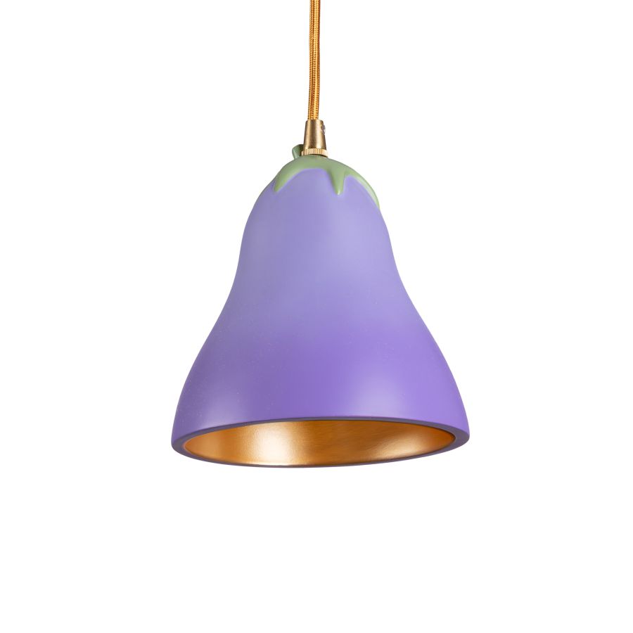 Seletti Vitamin Aubergine Ceiling lamp Sottocosto