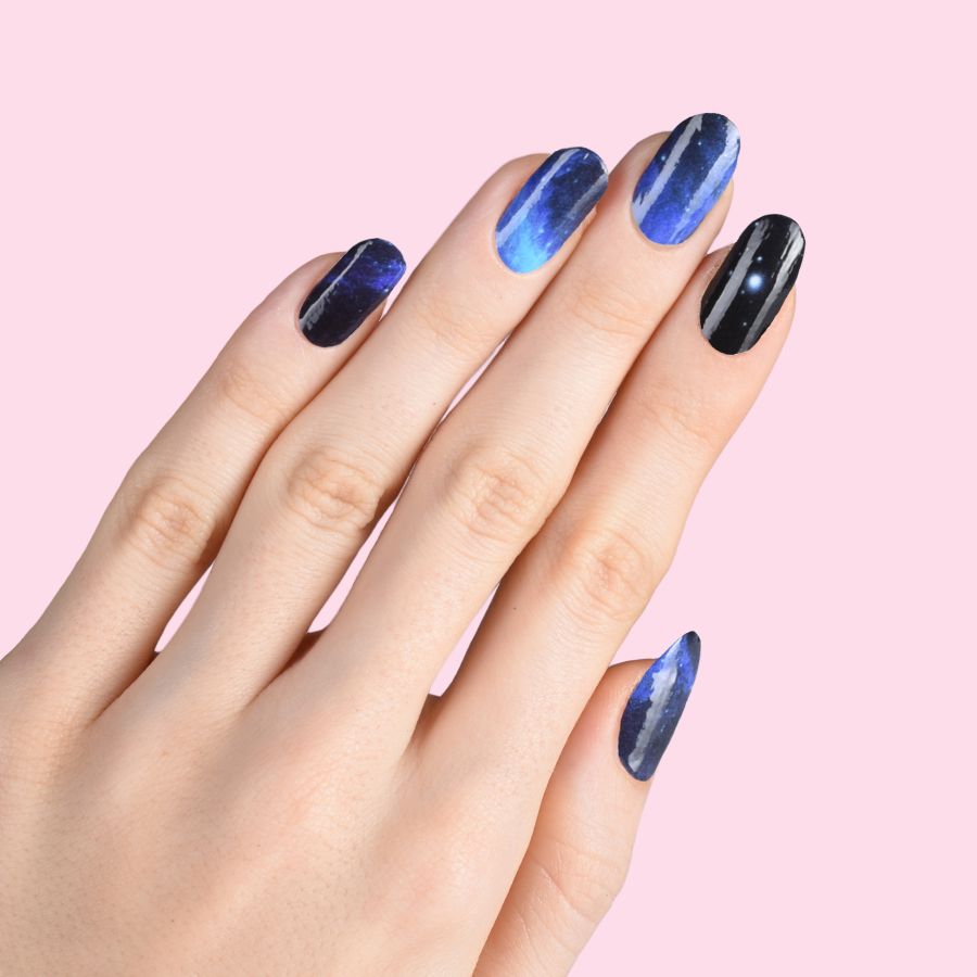 Seletti Set 22 Nail Wraps Skies Outlet