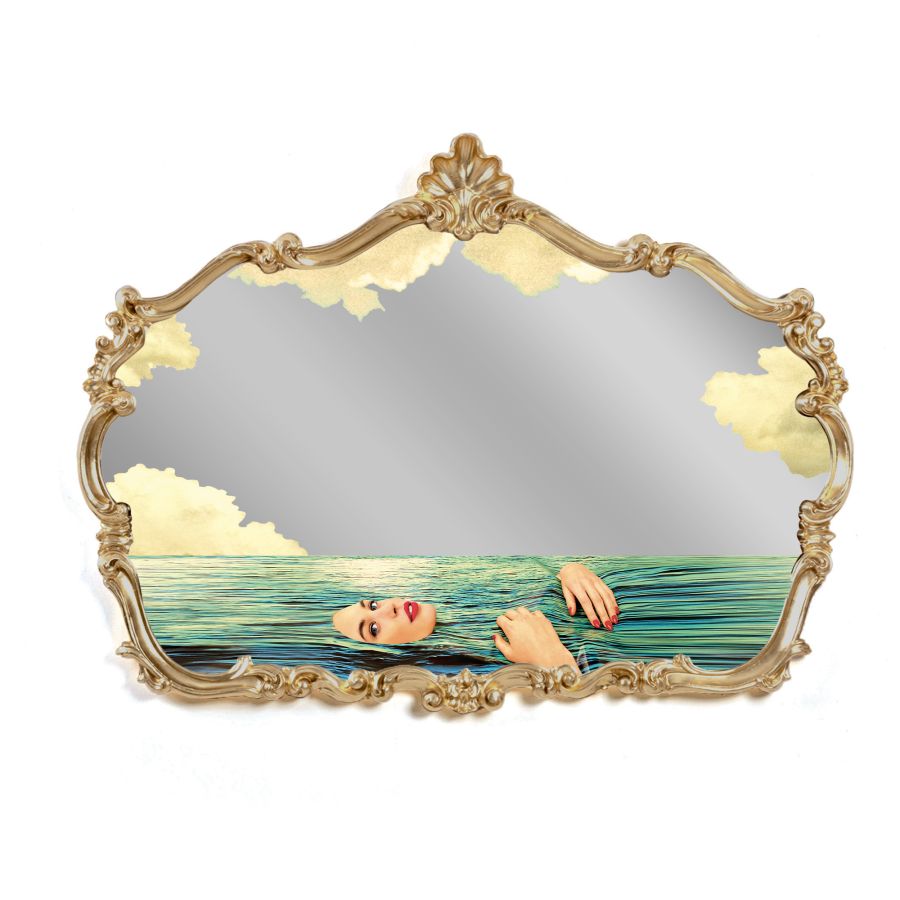 Seletti Baroque Mirror Seagirl Consegna Veloce
