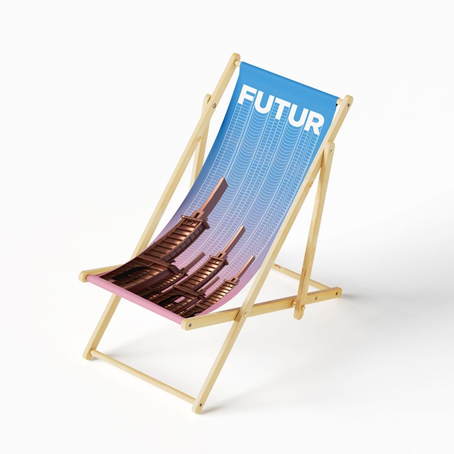 Seletti Deckchair "KAPPA FUTUR FESTIVAL" Affare Del Giorno
