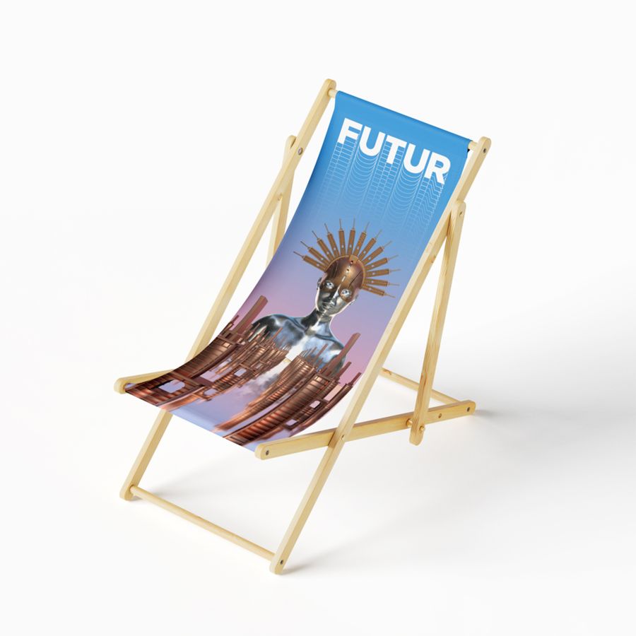 Seletti Deckchair "KAPPA FUTUR FESTIVAL" Prezzo Ridotto