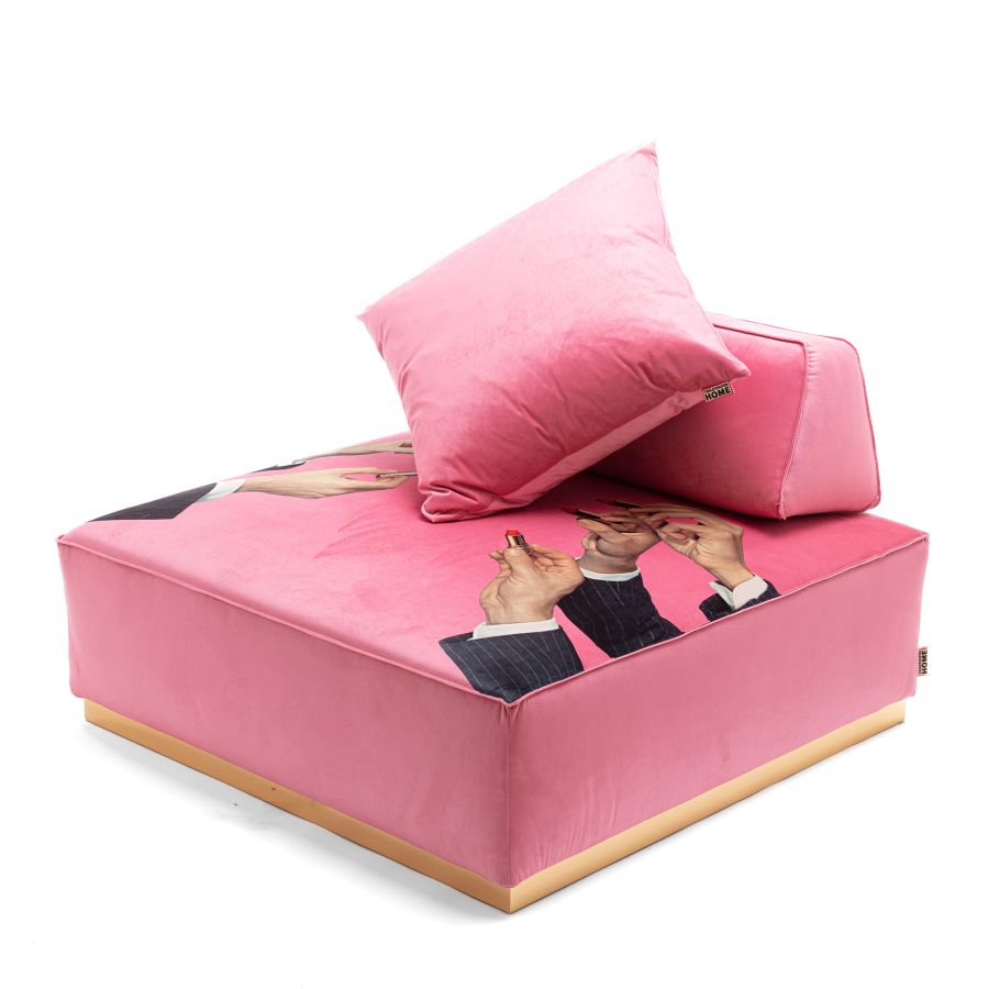Seletti Modular Pouf Lipstick In Vendita