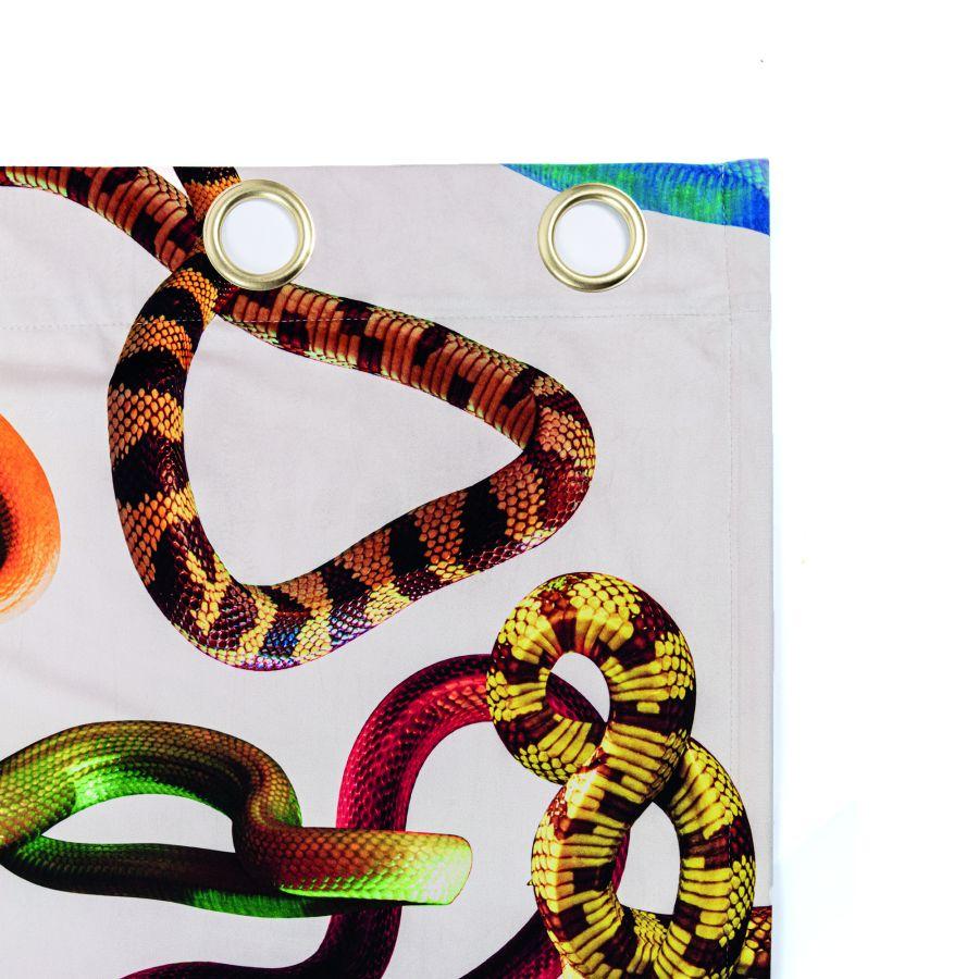 Seletti Curtain Snakes White Nuova
