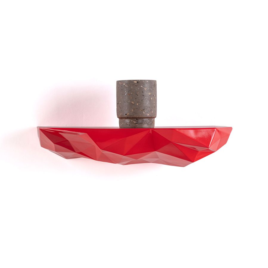 Seletti Space Rocks Shelf Small White Vendite Flash