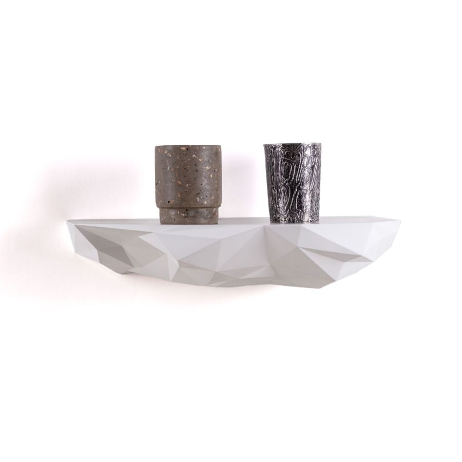 Seletti Space Rocks Shelf Small White In Saldo
