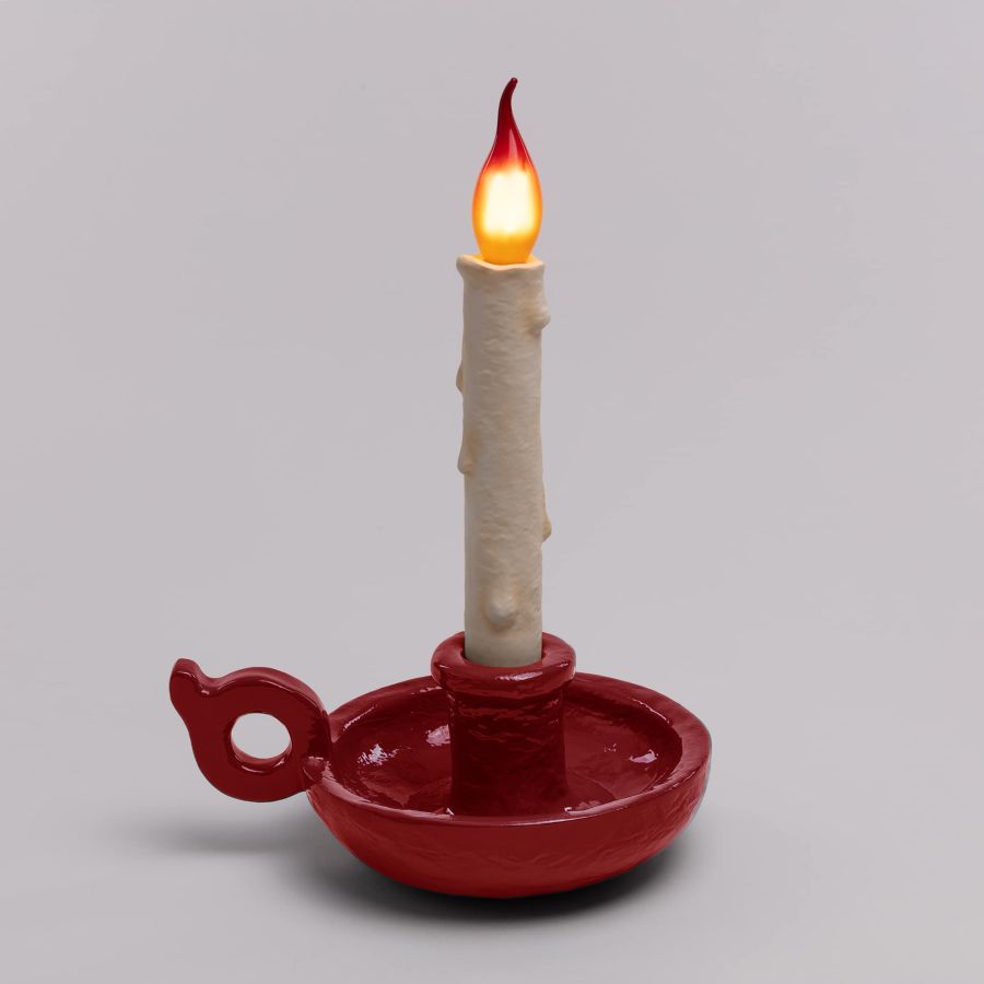 Seletti Bugia Lamp Red Spedizione Gratuita