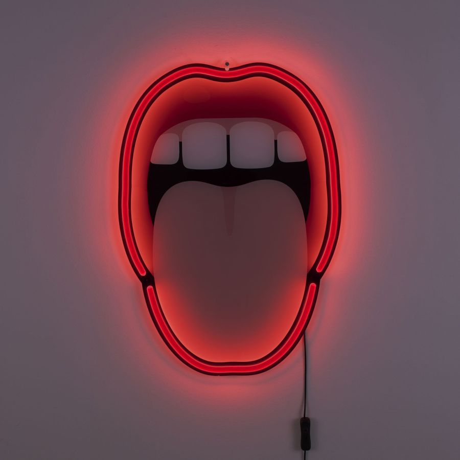 Seletti Led Lamp Tongue Consegna Veloce