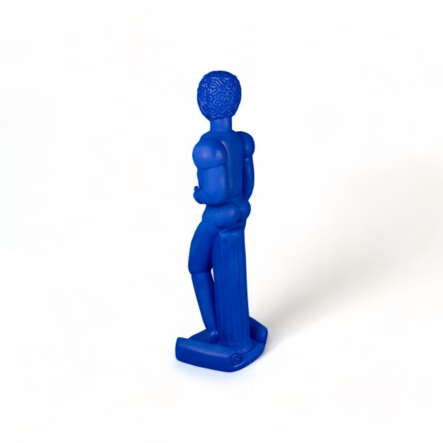 Seletti Terracotta Statue Bronzo Blue Sottocosto