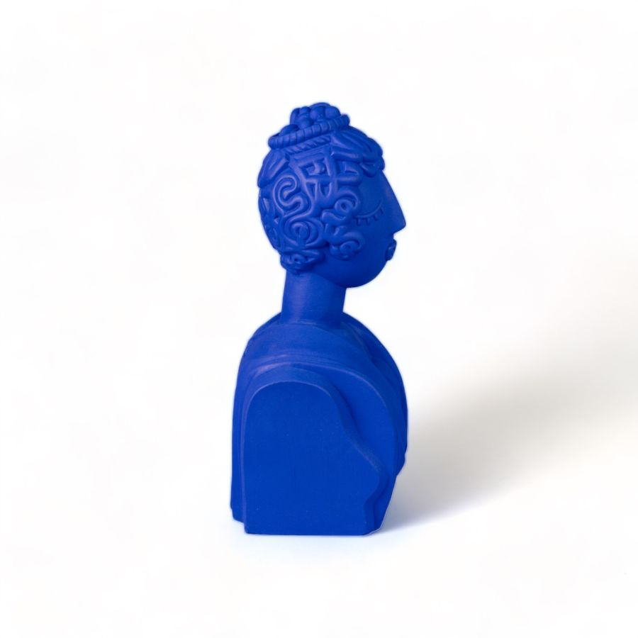 Seletti Terracotta Bust Poppea Blue Convenienza