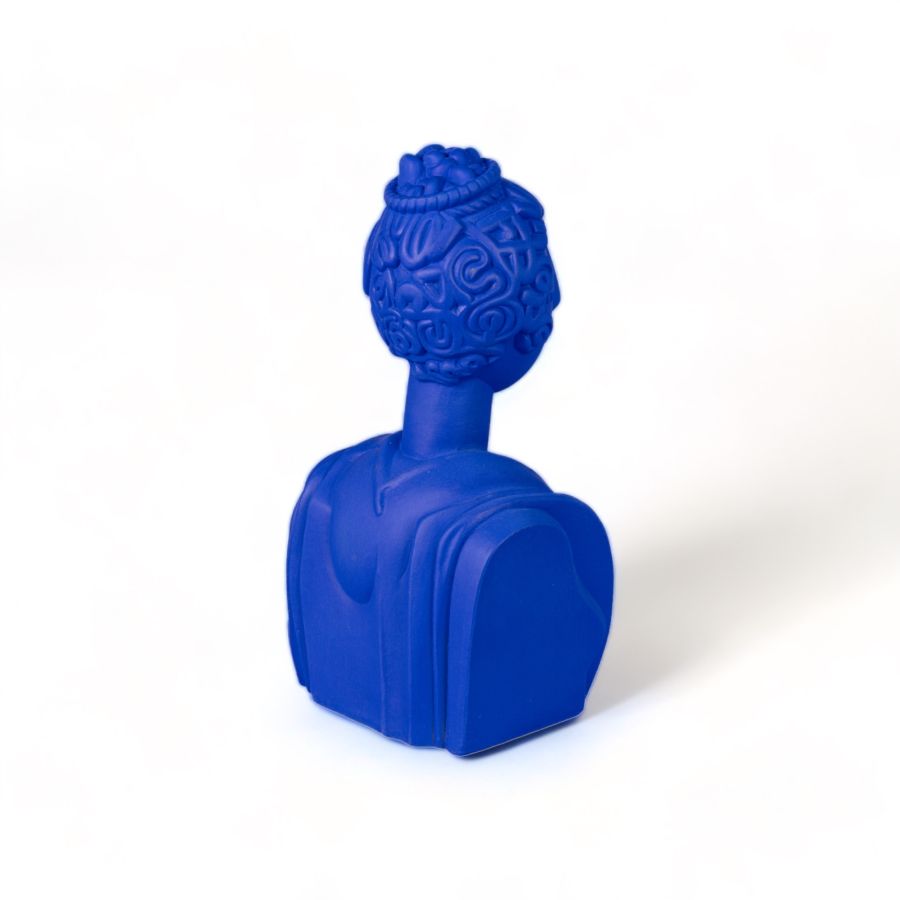 Seletti Terracotta Bust Poppea Blue Convenienza