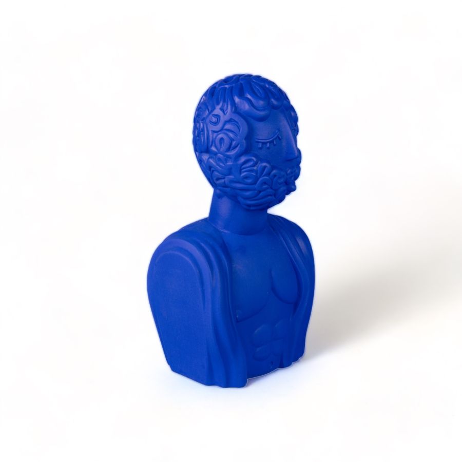 Seletti Terracotta Bust Man Blue Novità