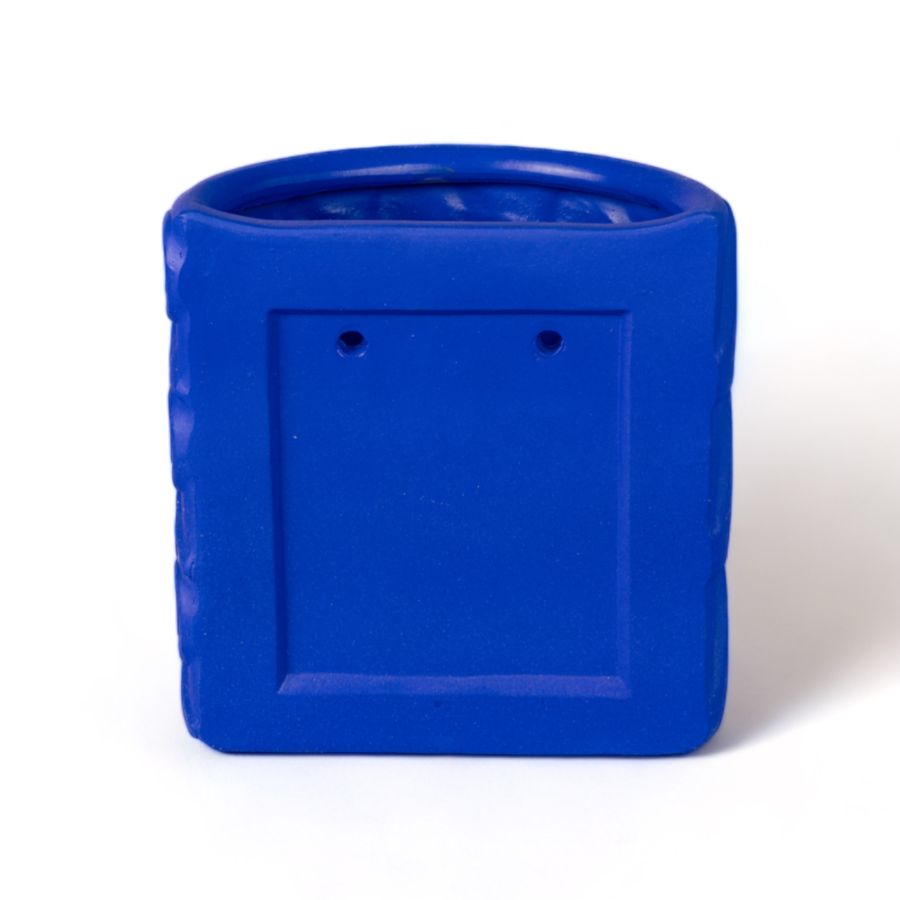 Seletti Terracotta Wall Vase Onde Blue Economico
