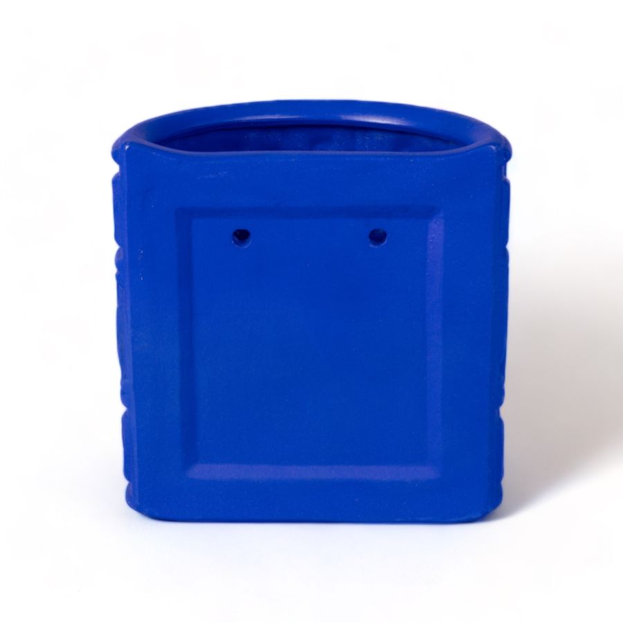 Seletti Terracotta Wall Vase Greche Blue Online