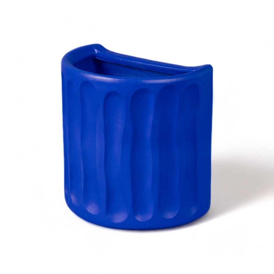 Seletti Terracotta Wall Vase Dorico Blue Outlet