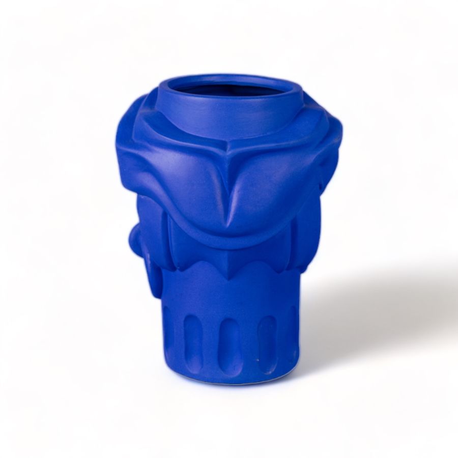Seletti Terracotta Vase Man Blue Saldi
