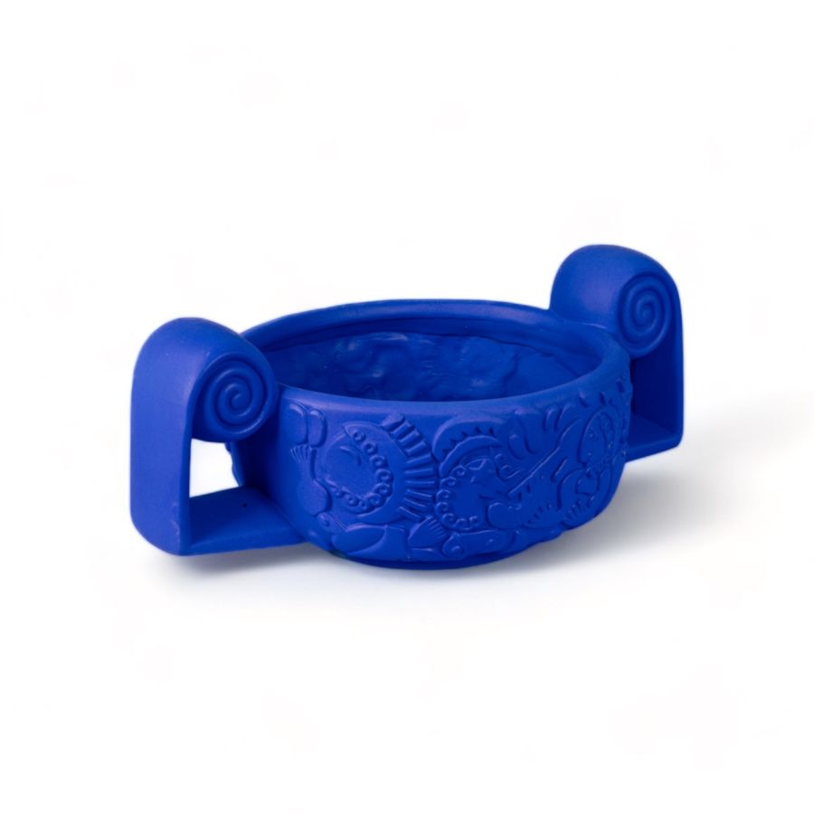 Seletti Terracotta Vase Centrotavola Blue Vendite Flash