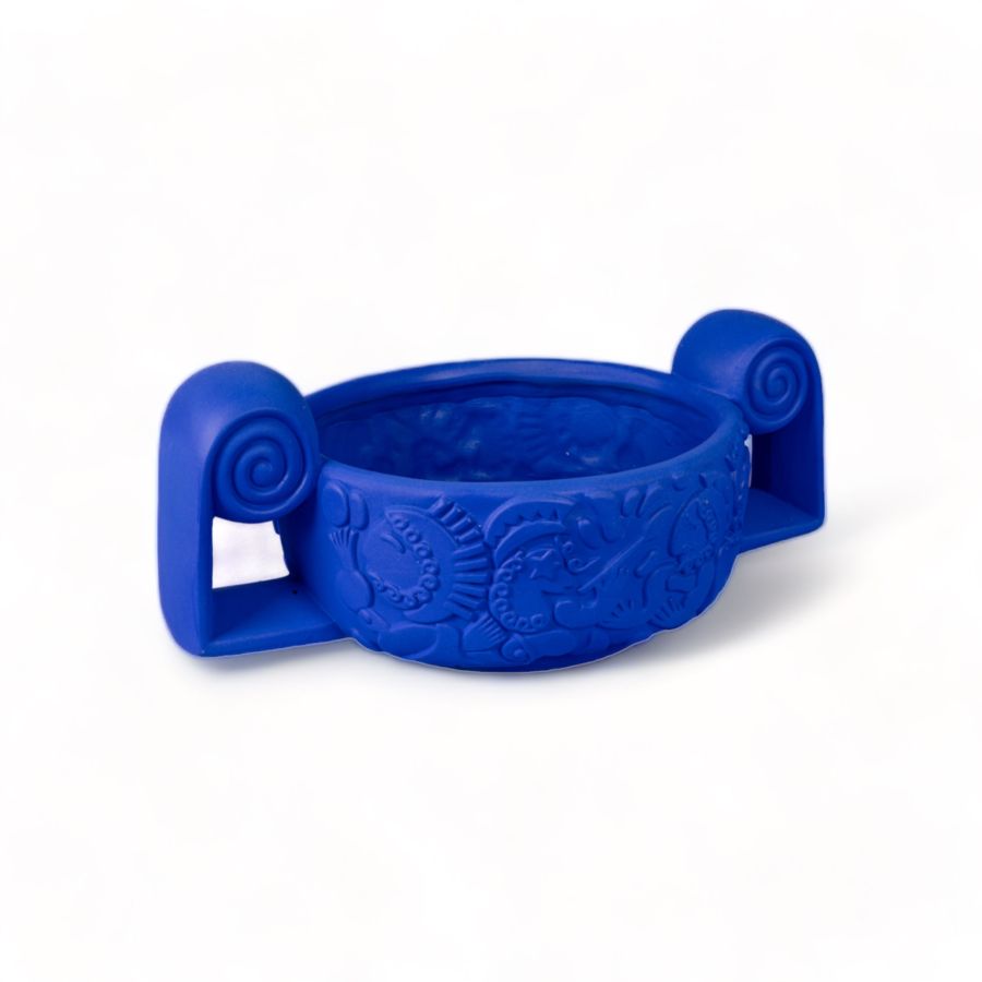 Seletti Terracotta Vase Centrotavola Blue Vendite Flash