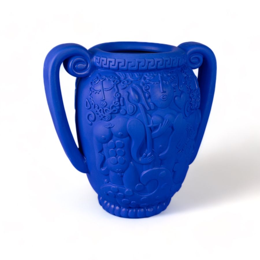 Seletti Terracotta Amphora Blue 2025