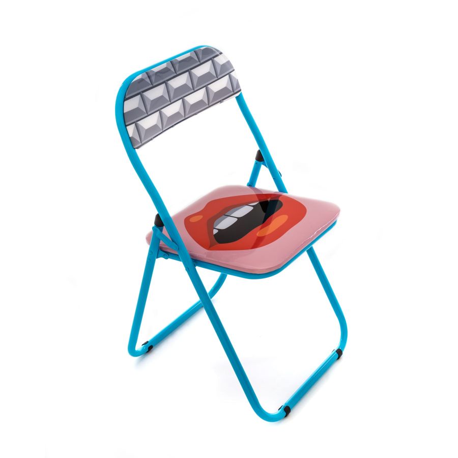 Seletti Folding Chair Mouth Italy