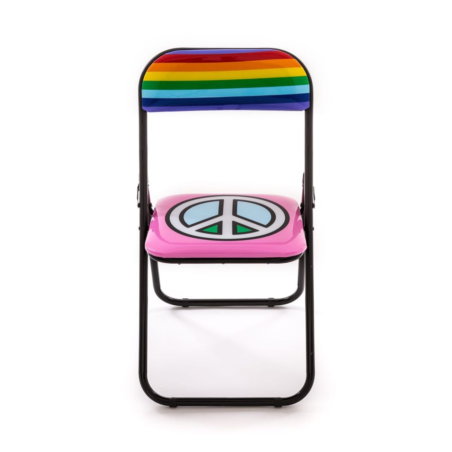 Seletti Folding Chair Peace In Linea