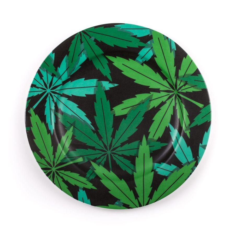 Seletti Porcelain Plate Weed Nuovo
